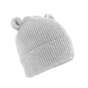 Beechfield Baby Bear Natural Beanie / Cloudy Grey